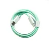 Snel snel opladen 60W 3A C tot C Fabric Nylon USB C Type C PD -lader Kabels Kabels 1m 3ft 2m 6ft Voor voor iPhone 15 Samsung Android Telefoon 5 kleur
