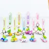 Nieuwe cartoon Kuromi Bean Sprout Keychain hanger, schattig paar poppenhanger, poppenmachine cadeau