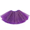 Gonnocchini di tulle tutu baby gonfie glitter gallet gonne principessa ragazza gonna gonfia mini abito tutu morbido