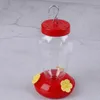 Autres fournitures d'oiseau alimentant le colibri bouteille jardin extérieur en plastique fleuriste de fer à crochet