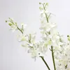 Декоративные цветы Ванда орхидея искусственный цветок для свадебного украшения Real Touch Latex Coating India