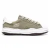 Designer shoes Maison Mihara Yasuhiro Hank OG Sole Canvas Low mmy men women Leather White Black Green Blue Olive casual mens trainers sports sneakers