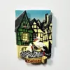 Magnets de nevera francesa Saint Tropez Alsace Colmar Viaje Souvenir Bedding Beding Gift Po Wall Magnetic Magnetic 240428