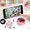 Clocks Kawaii Clock Bluetooth -динамик, беспроводная стерео, студенческая мини -будильник, настольный орнамент, портативный сабвуфер сердца для девочек