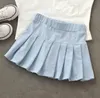 filles pantalon de jupe plissée enfants