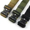 Ceinture de ceinture militaire masculine des ceintures spécialement conçue pour la boucle métallique de la boucle militaire 258b