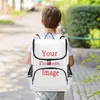 Sacs de rangement Enfants Sac à école Sac à dos Sac à dos Modèle personnalisébag de haute qualité avec une bande de réflexion Boys filles primaire Mochila