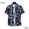 Chemises décontractées pour hommes Mentes Summer Slve Slve Shirt Shirt Thin Beach Shirt Mens Clothing Turtle Nou Polo Polo pour hommes décontractés Y240506