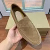 Designer Casual Shoes Suede Loafers Fashion Slip-On LP Dress Shoes Men Sneakers Multicolor Rubber Sole Platform Shoe Outdoor Leather Mules