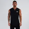 Équipement Nouvel entraînement pour hommes Fashion Casual Top Top Running Gym Vêtements Bodybuilding Fitness Singlets Training Sans manches