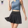 Skirts Womens Fitness Skort Summer Anti-glare Sports Shorts Outdoor Quick Dry Running Breathable Gym Training Skirt Y240508