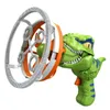 2024 Top selling Bubble Blowing Toy Childrens Handheld Dinosaur Bubble Machine Cartoon Blowing Bubble Gun Toy Gift 240507