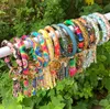 Fantastico della festa Mtiple disegni Sun Pattern Flow Chain Wrap Wrapsels Bracelets Braccialetti Torgente Bracciale Bracciale Round Otkyi