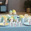 Embrulho de presente 24pcs Baby Shower Candy Candy Bottle Bottle Gênero Revela Mini para Born Baptis