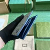 10A зеркало качество 1: 1 Дизайнерские дизайнеры дизайнеров дизайнеров дизайнеры аксессуаров мужские кошельки классические канвирующие кожаные карты Card Card Compartment Compart Banknote Banknote Compartment.