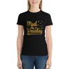 Dames Polos A Magic Quote T-shirt Shirts Grafische T-stukken T-shirts met korte mouwen Koreaanse mode T-shirts voor vrouwen katoen