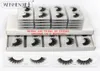 Meishenjie 203050100 paires des cils entiers 3D Fluffy Fluffy Lash Natural Soft Faux Cons de maquillage à la main.