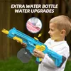 Zand speel waterplezier grote capaciteit elektrisch waterpistool met automatische inductie voor absorptie strand speelgoed zwembadspellen volwassen en kinderen explosief Q2404081