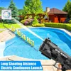 Sand Play Water Fun divertente GLOCK Thunder Ice Storm Electric Puntell Bullet Drum Crystal Crystal Crystal Continuo Fire Swimming Pool Q240408