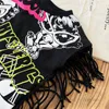 Designer Kids Cartoon Letter Graffiti Vest Robes Summer Girls Tassel T-shirt Robe Fashion Enfants Vêtements décontractés Z8009