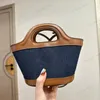 Luxus Handtasche Mini Micro Raffias Rattan Bag Damen Stroh Weave Beach Bag Designer Herren Lady Cross Body Clutch Totes Mode Schulter Sommer Reisetasche