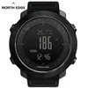 North Edge Mens Sport Digital Watch Hours Running Swimming Military Army Watches Altimètre Baromètre Boussin Immasé 50m 240428