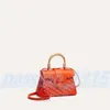 10a Qualität Mini Saigon Einkaufstasche Designer Handtaschen Damen Leder sogar Satchel Top Griff Schulter Clutch Bag Mann Brieftasche Luxus Crossbody Pochette Reisetaschen Gurt