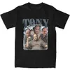 Men's T-Shirts Tony Soprano Retro T-shirt Summer Retro Movie Y2K Fun T-shirt Cotton Fashion T-shirt Mens Short Sleeve Casual Top T-shirtL2405