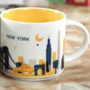 14オンスキャパシティセラミックTtarbucks City Mug American Cities Best Coffee Mug Cup Original Box New York City 265Q