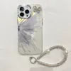 Advanced Shell Pattern Butterfly Phone Case Suitable for 15 Semi Transparent 14ProMax Phone Case 13P 12