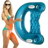 Inflatable Floating Water Mattresses Summer Water Hammock Lounge Chairs Pool Water Floating Bed Air Mattresses Bed 240508