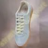 Designer casual skor margiela sneakers män kvinnor sneaker mm6 tränare mocka läder tränare gummi sole sneaker maison tränare utomhus löpskor p58