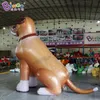 8mh (26 pieds) avec un ventilateur nouveau design de simulation gonflable inflation des ballons d'animoons aérien Dog de dessin animé pour l'événement de fête publicitaire Toys Sports