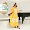 Ubranie etniczne moda rhinestone bąbelki koraliki lekkie luksusowe szatę muzułmańską sukienkę saudyjską elegancką femme hijab abaya