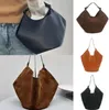 Designer -Tasche Frauen Wildleder -Tasche Große Maxi -Handtaschen befestigen Luxus Crossbody Shopping Strandmünze Geld