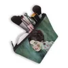 Kosmetiktaschen Claude Monets Ölmalerei Wasser Lilie Aufbewahrung Beutel Damen Schönheit und Make -up -Tasche Frauen Lippenstift kleine Beutel Make -up Box D240425