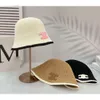 Designer Brand Ladies Trend Fashion Sun Hat Hoge kwaliteit Heren Outdoor Sun Hat Casual Fashion Solid Color Gedrukte Zon Hoed