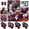 Cousue coutume 5 Tyrod Taylor 6 Grimsley 7 Nichael Vick 78 Bruce Smith Virginia Tech Hokies College Men Femmes Jersey Jersey 241T