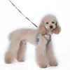 猫犬の首輪牽引ロープ調整可能な犬猫ハーネスリースリースカラーセット髪のない猫シュナウザー
