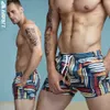 Shorts pour hommes Aimpact Mens Shorts mode Fashion Casual Imprimée de plage Swimming Swimming Loose Pantal