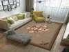 Hochwertige abstrakte Blumenkunstteppich für Wohnzimmer Schlafzimmer Antislip Bodenmatte Mode Küche Teppich Teppich 85771347243056