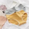 Culotte de femmes 5pcs / set coton sous-vêtements mignons bec filles slips respirants sous-pants féminins lingerie en dentelle sexy m-xl