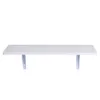 Folding Wall-Mounted Desk - Space-Saving, Sturdy, Stylish Design - Easy Installation - White