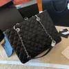 Chanells Cchanel Chanelllies berühmte Taschen Vintage Mode Cf große Taschen Designer -Taschen Frauen Kaviar Leder Große Handtasche Klassische Grand Einkaufstasche Lady Black Shou