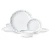 Corelle Country Cottage White and Green Round 12 Piece Delsware Set 240508