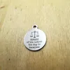 Pendant Necklaces 20pcs/lot--Beware Of The Lawyer Stainless Steel Charms Laser Engraved DIY Pendants