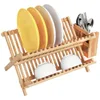 Plats de rangement de cuisine support de supports de vidange pour étagères en bois sur les appareils en bois