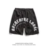 Herren -Shorts Wukong Stock Street Hip Hop Alphabet gedruckte Sportshorts Herrenmarke Funktionalstil Loose Casual Hosen H240508