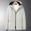 Men's Trench Coats 2024 Brand Jacket Anti Leg Shortage Water Elastic Sports Windbreaker Female Spring Autumn Thin Coat