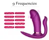 Massage bärbar kvinnlig vibrator fjärrkontroll silikon dildo klitoris gspot stimulator anal massager värme design sex leksak för 6337973